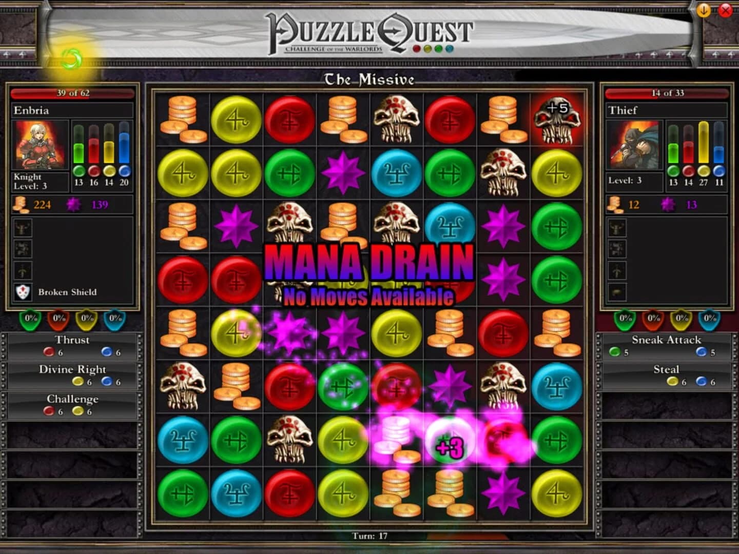 Puzzle Quest: Challenge of the Warlords screenshot 1