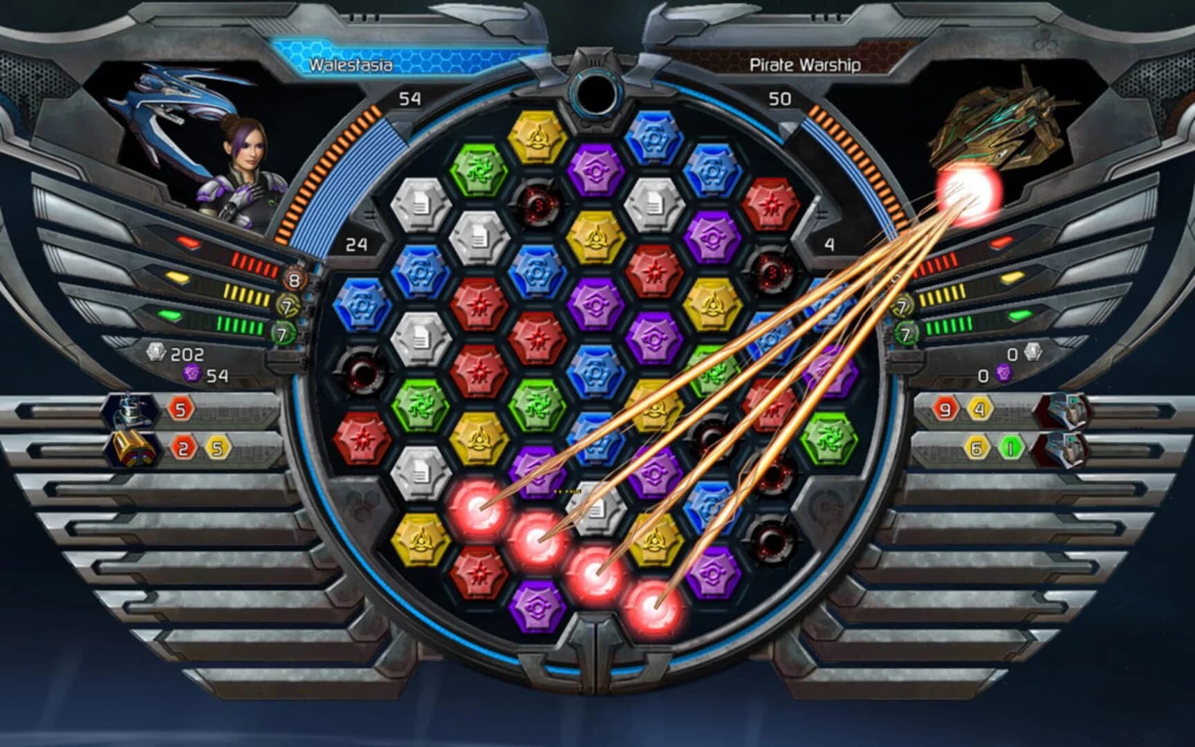 Puzzle Quest: Galactrix screenshot 1