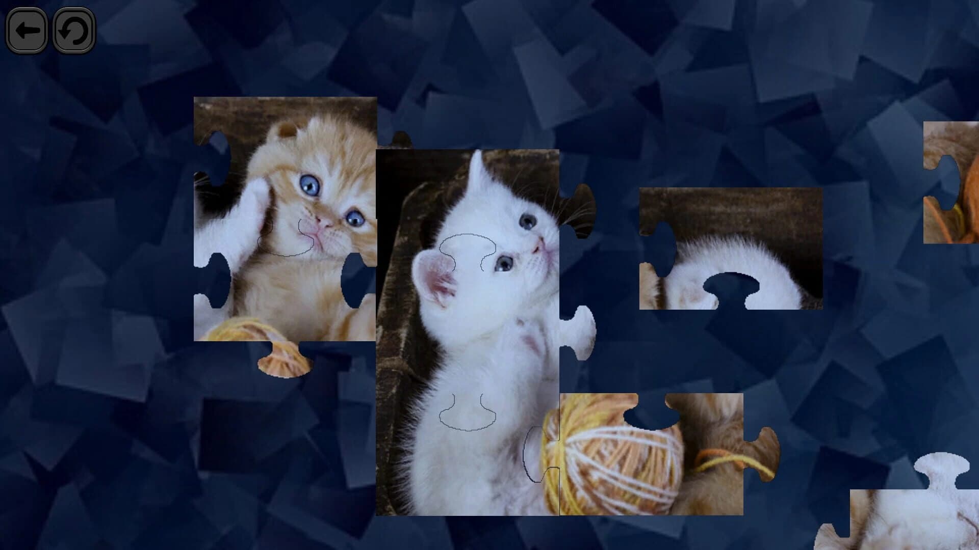 Puzzles for smart: Cats screenshot 2