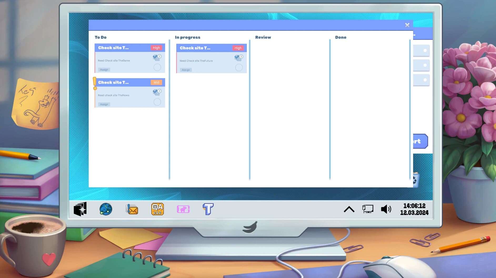 QA Simulator screenshot 1