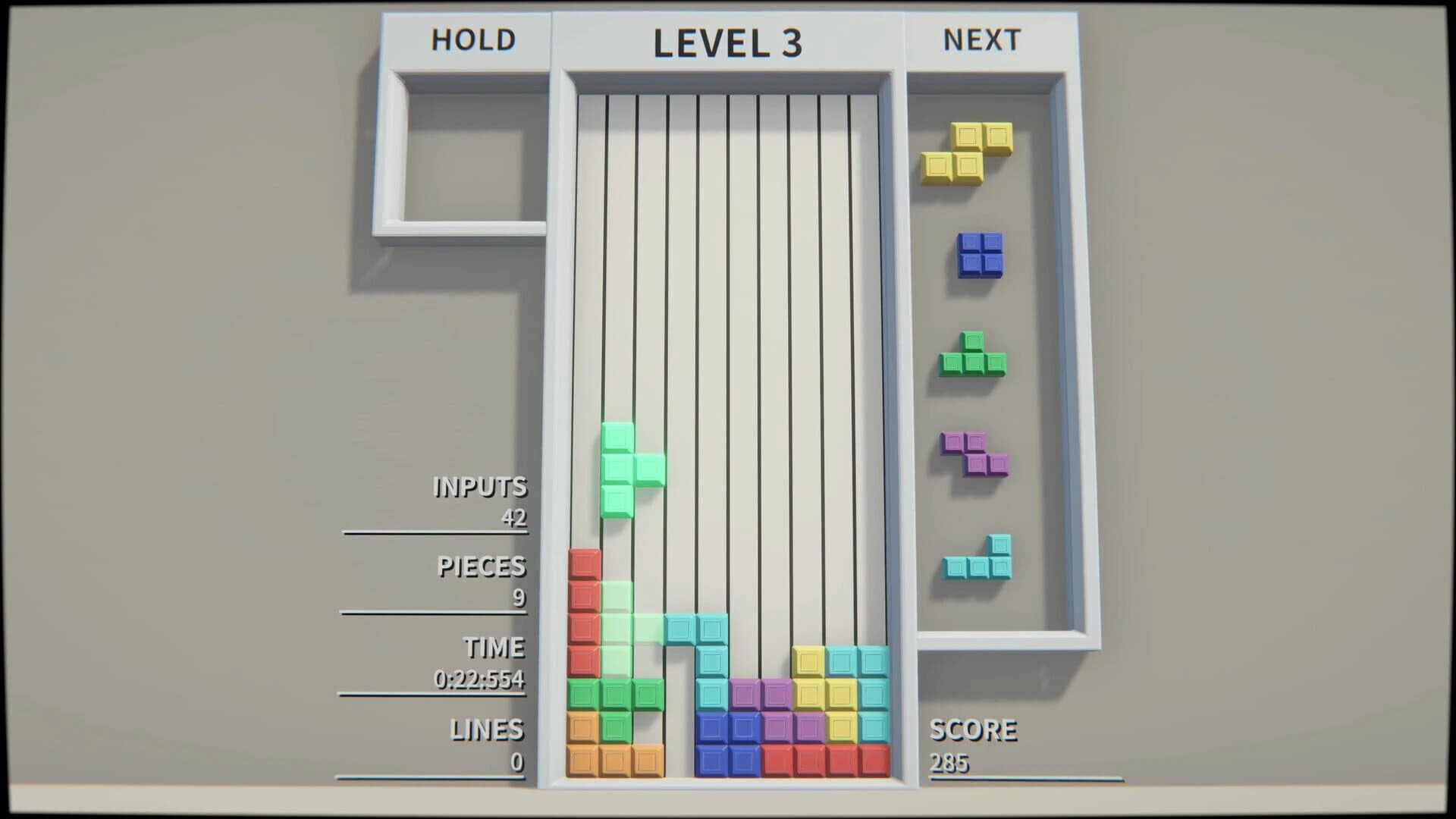 Quadra Break Tetris screenshot 2