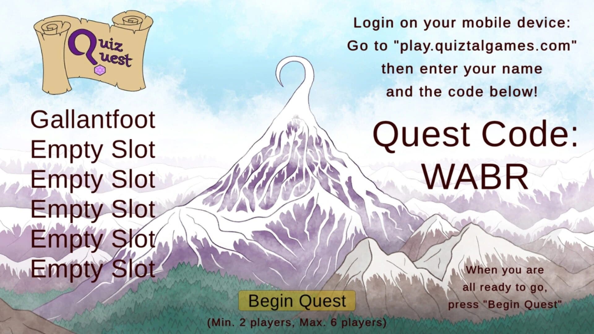 Quiz Quest screenshot 1