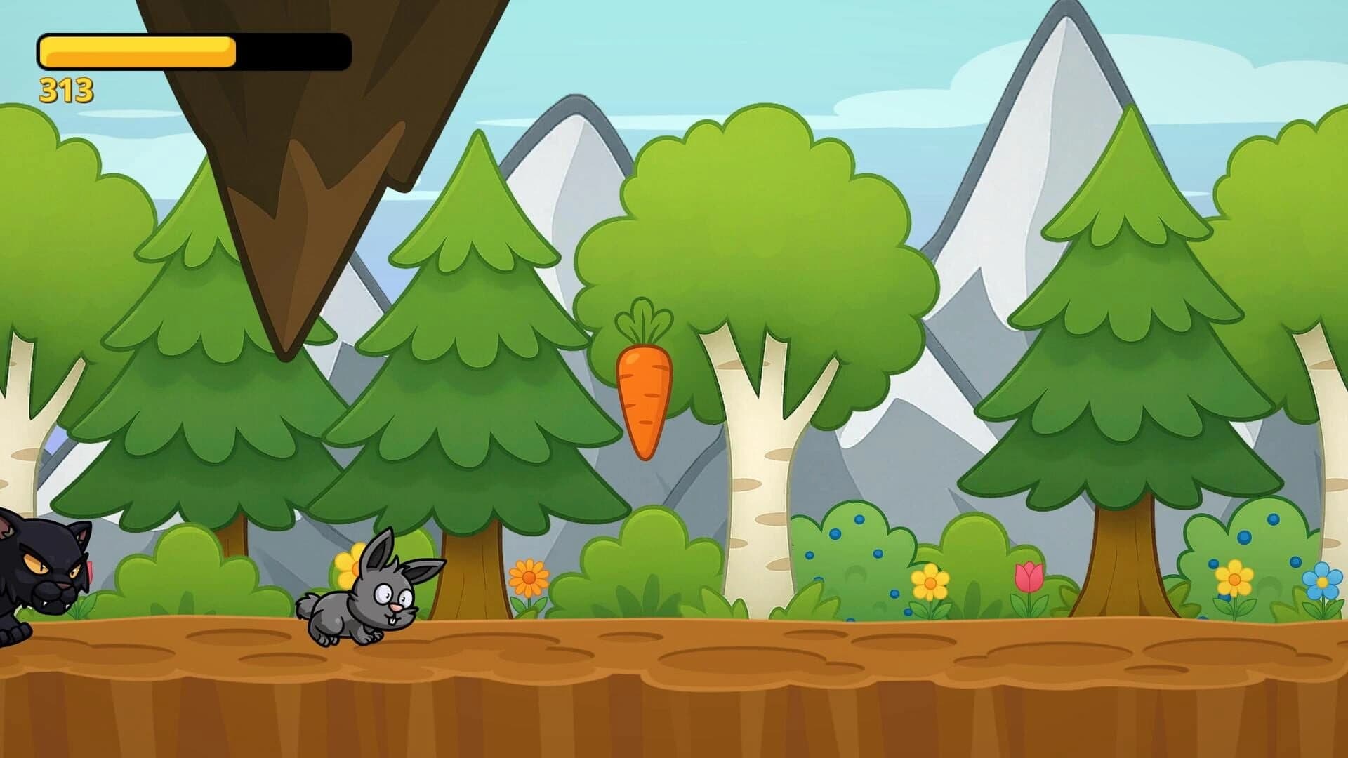 Rabbit Run Carrot Hunt screenshot 1