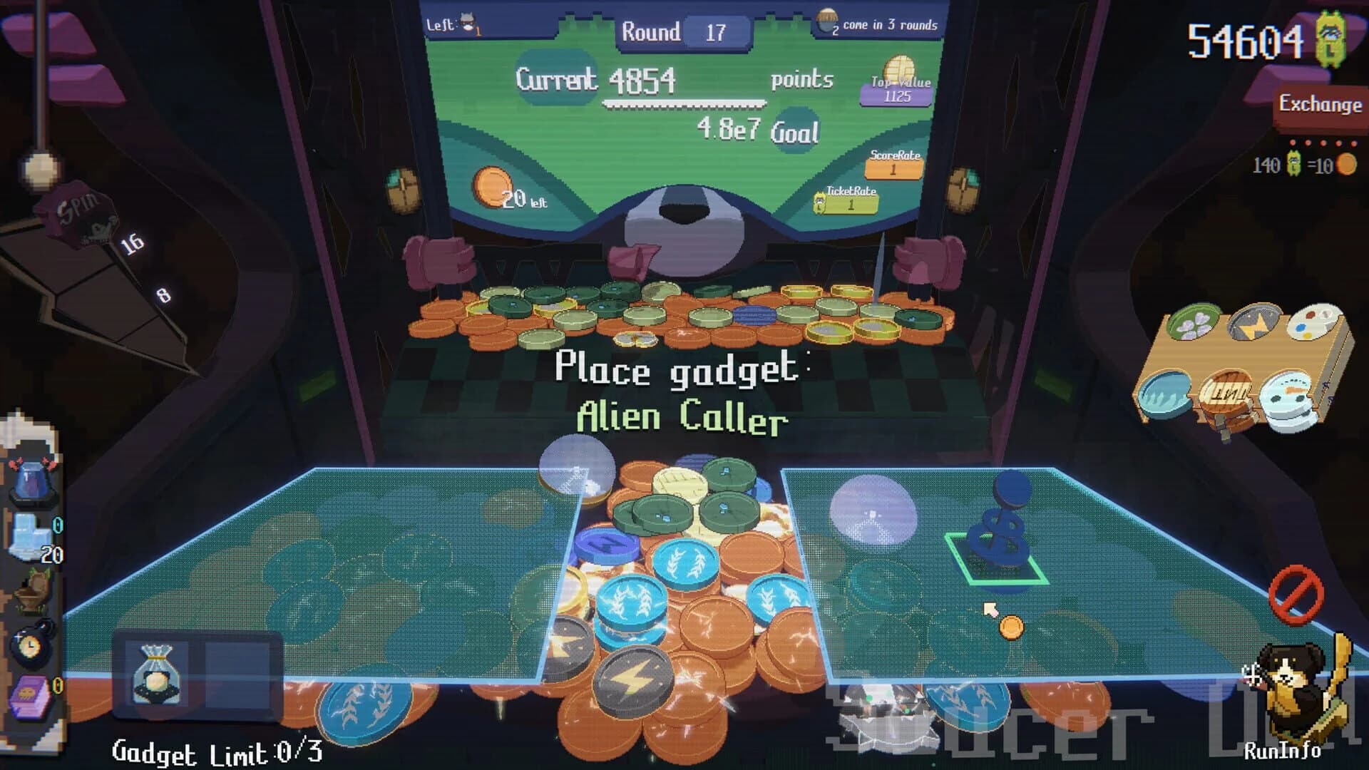Raccoin: Coin Pusher Roguelike screenshot 4