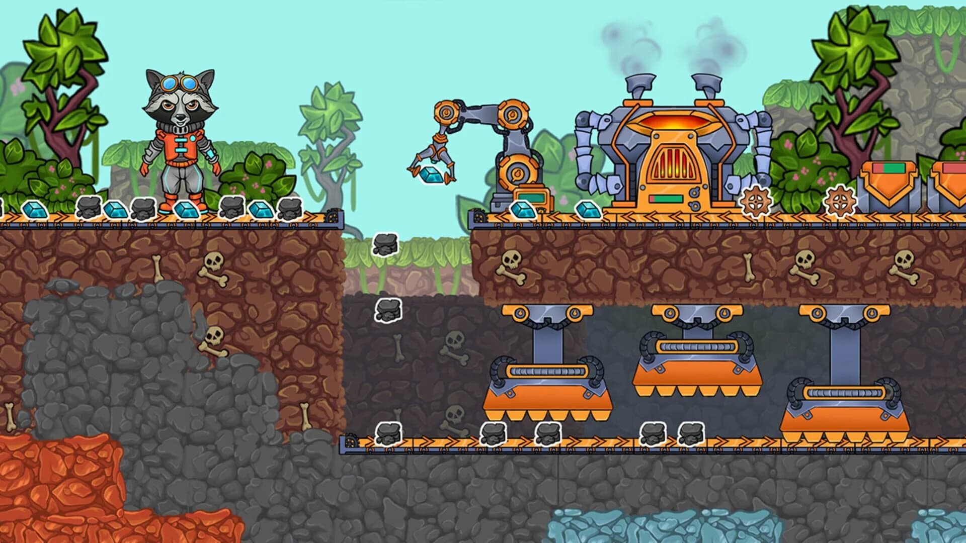 Raccoon Crafts Factory screenshot 2