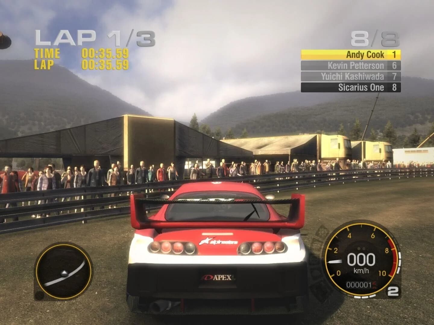 Race Driver: Grid screenshot 3