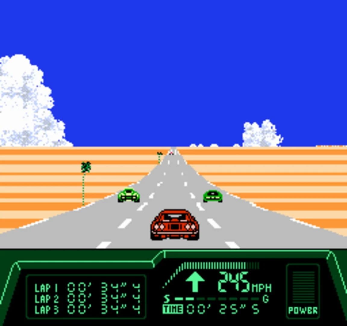 Rad Racer II screenshot 3