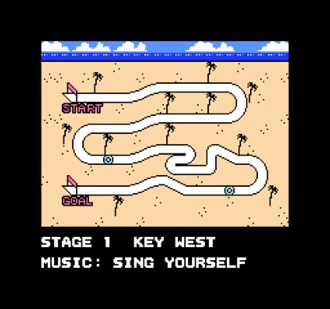 Rad Racer II screenshot 1