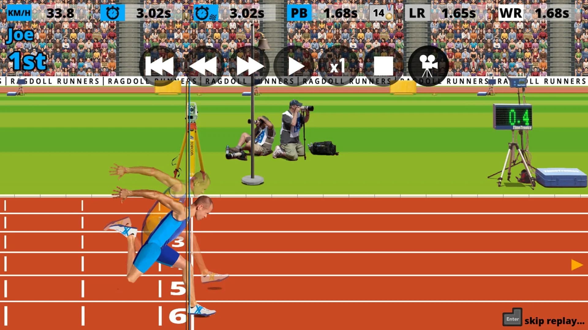 Ragdoll Runners screenshot 2
