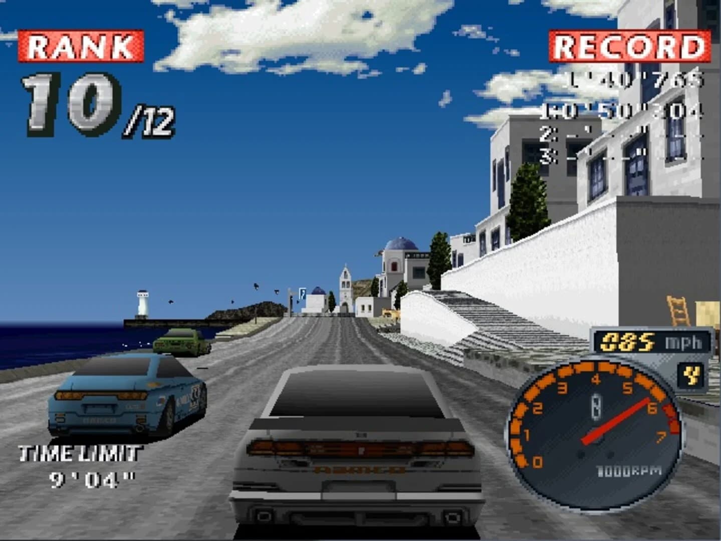 Rage Racer screenshot 2