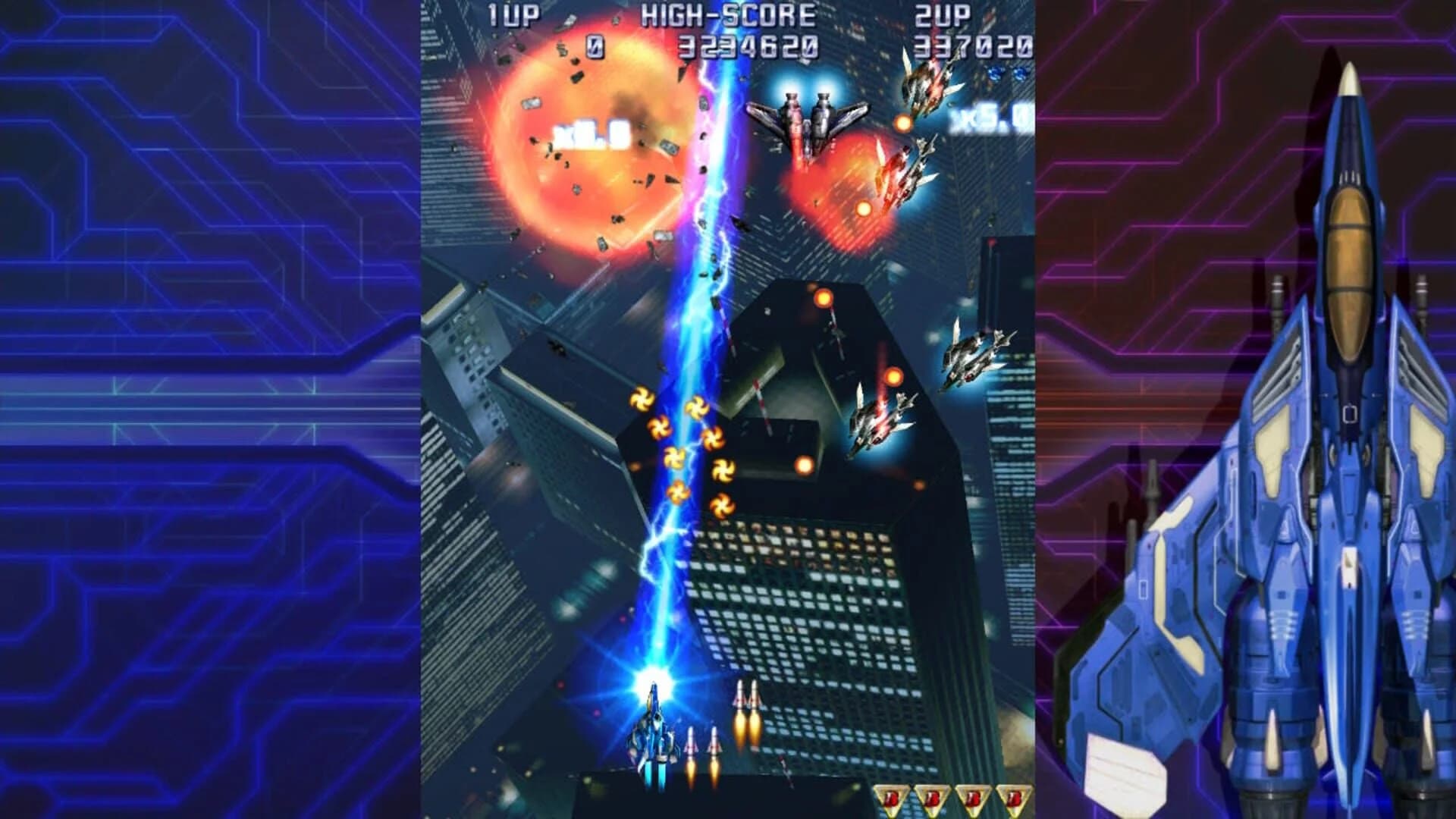 Raiden IV x Mikado Remix screenshot 1