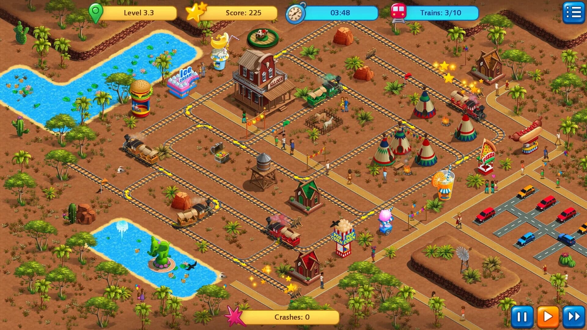 Railway Fun: Adventure Park screenshot 1