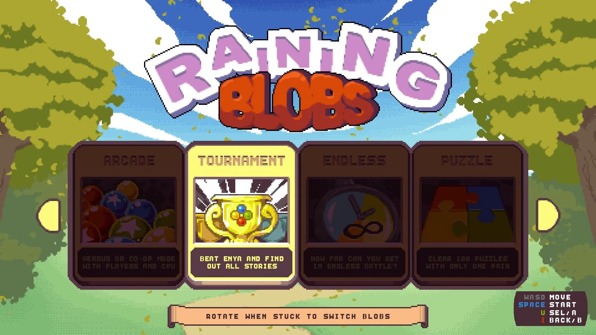 Raining Blobs screenshot 2