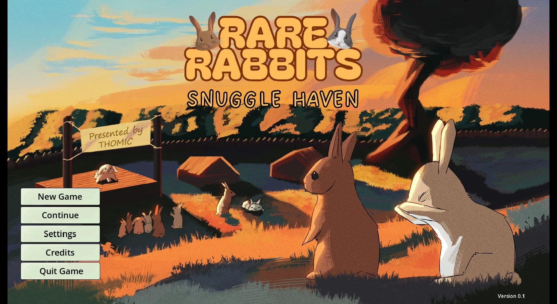 Rare Rabbits: Snuggle Haven screenshot 1