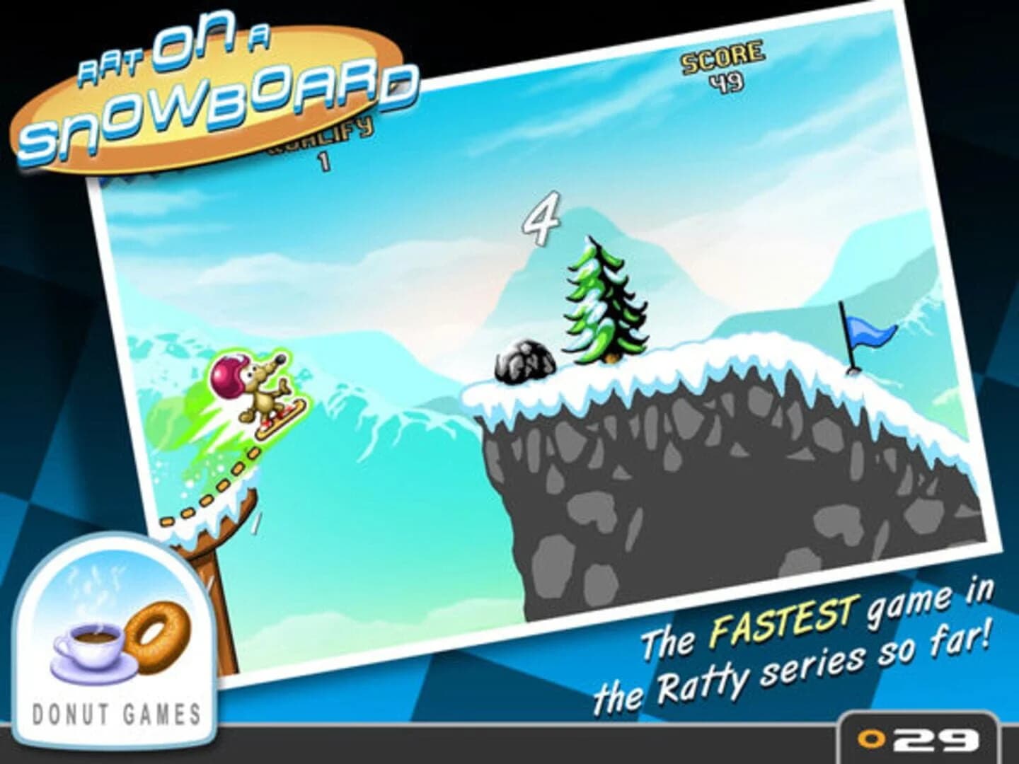 Rat on a Snowboard screenshot 2