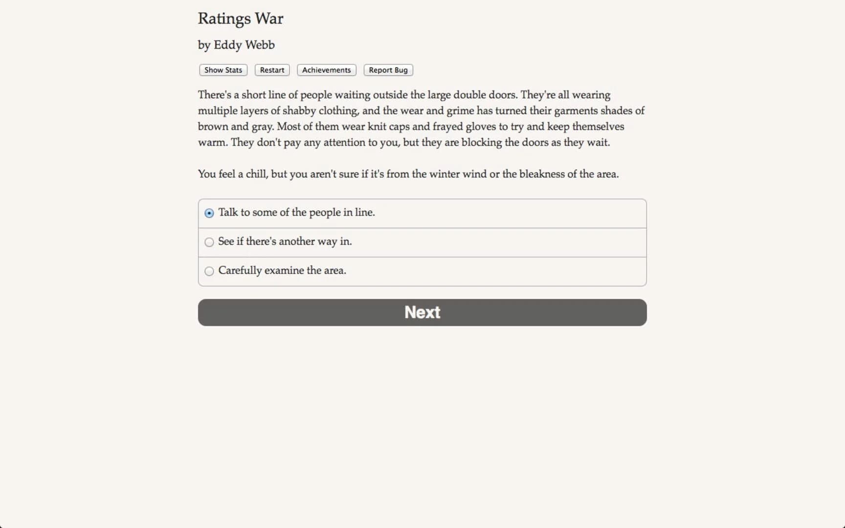 Ratings War screenshot 1