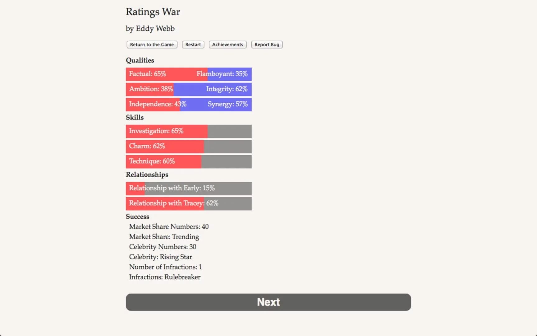 Ratings War screenshot 2