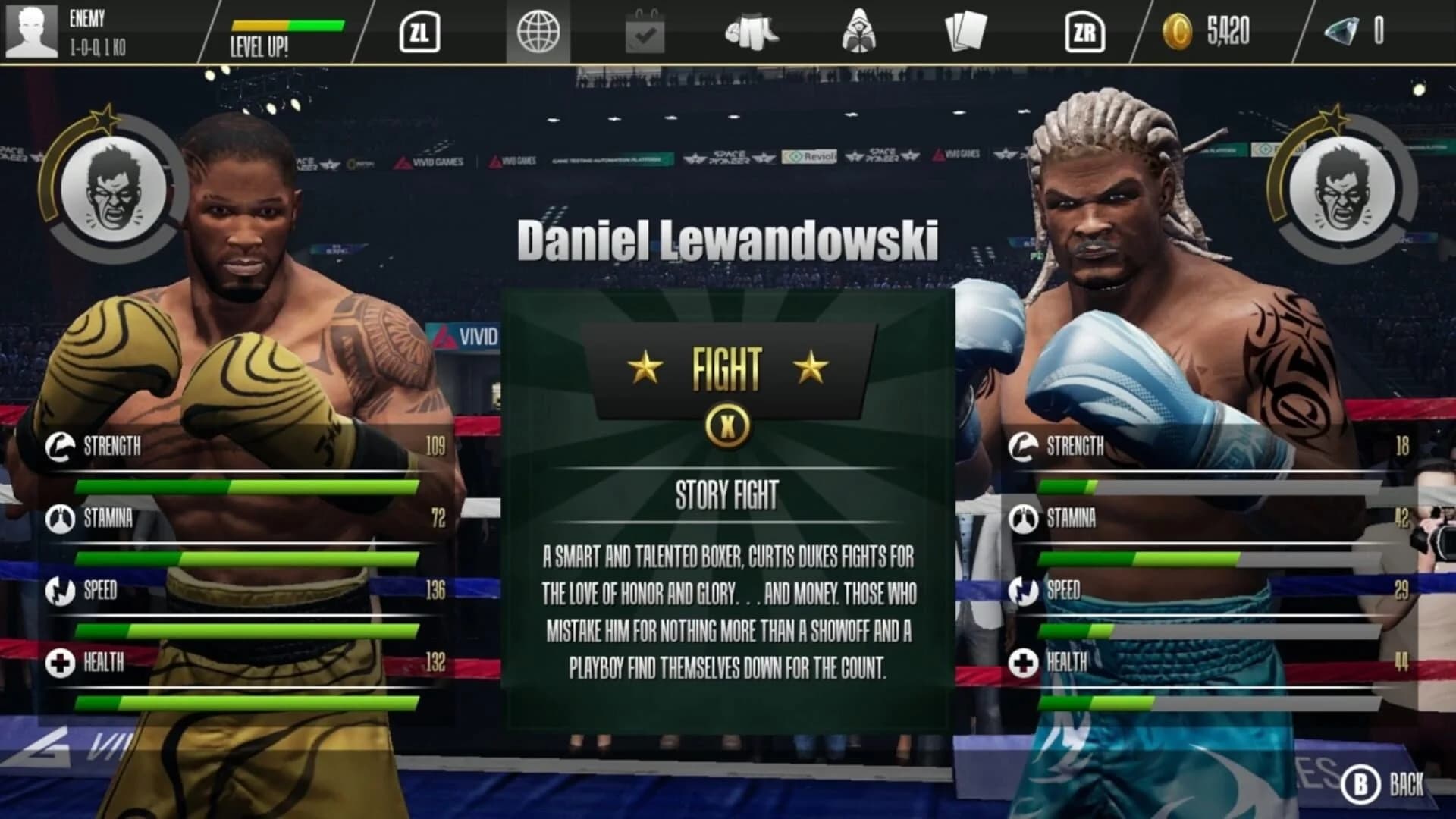 Real Boxing 2: Remastered - Jonathan DLC screenshot 1