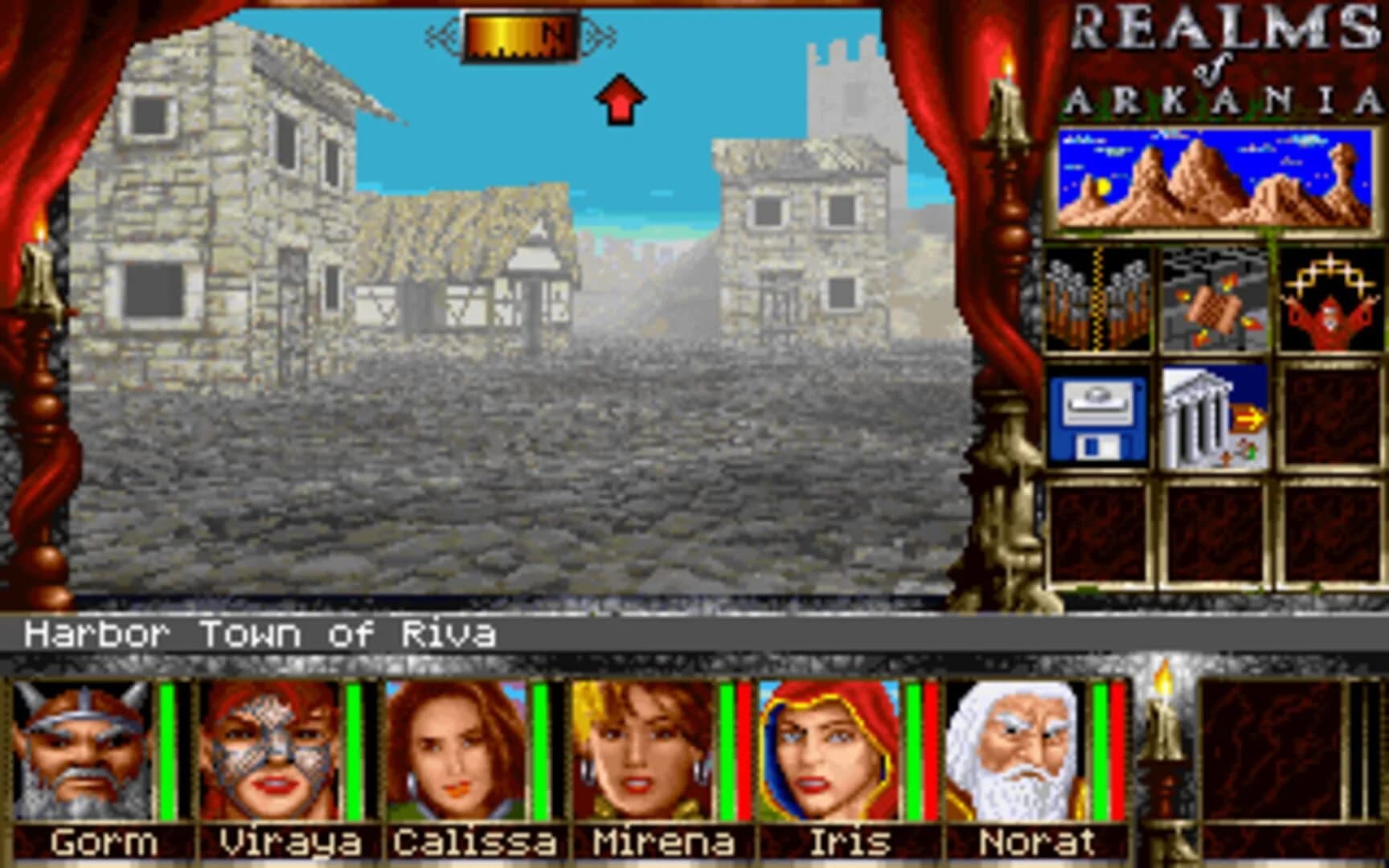 Realms of Arkania III: Shadows over Riva screenshot 1