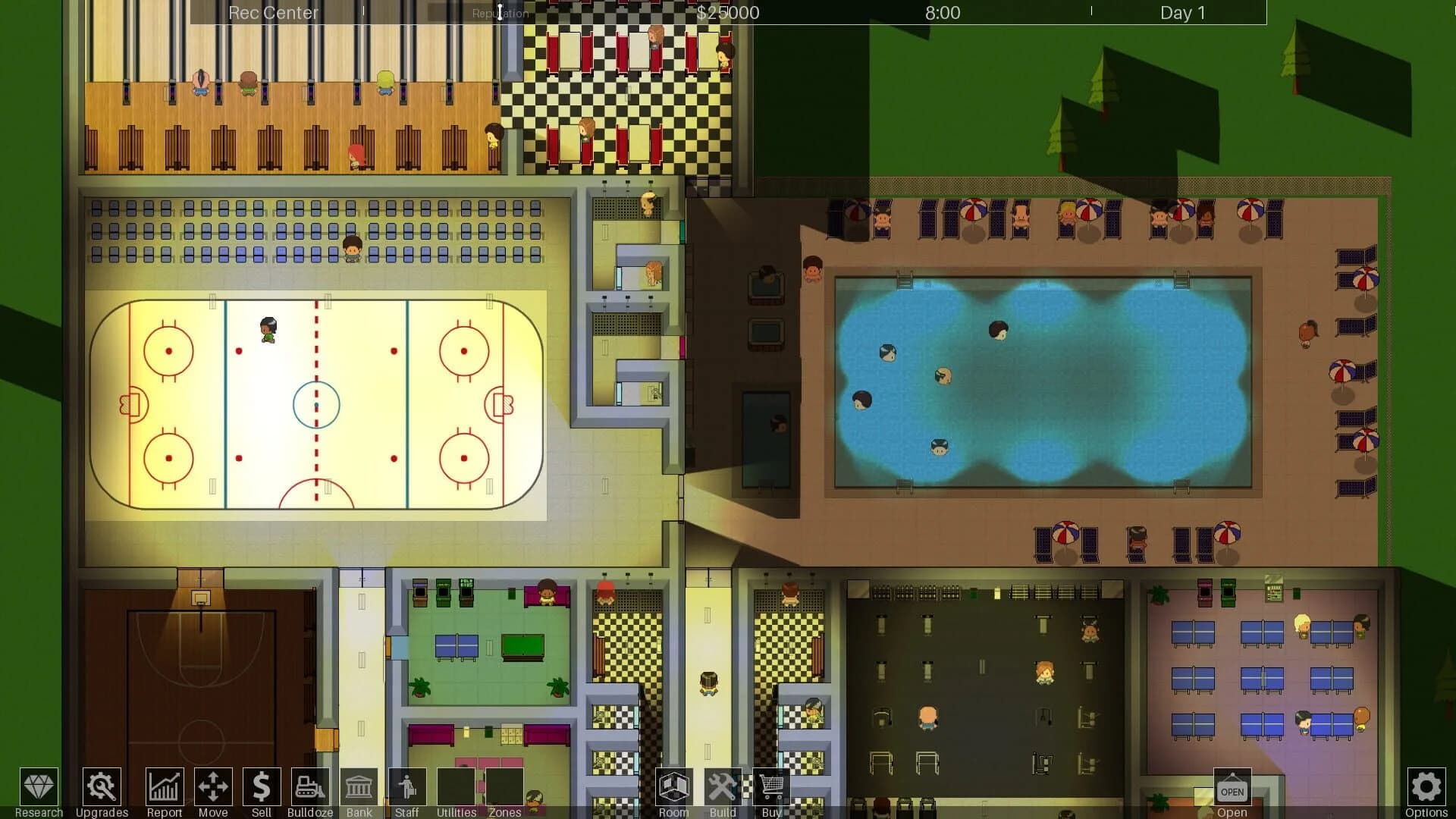 Rec Center Tycoon screenshot 2