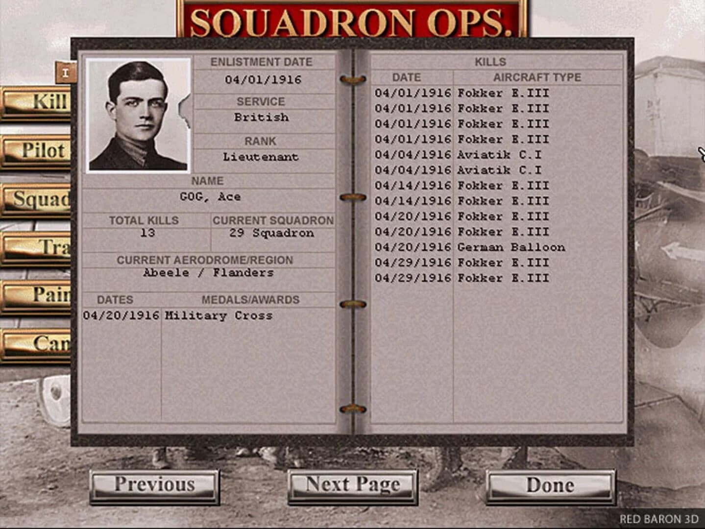 Red Baron Pack screenshot 1