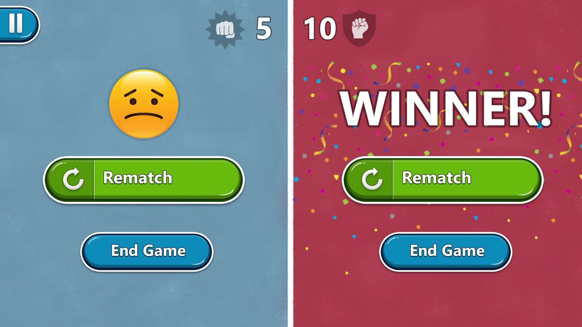 Red Hands: 2-Player Game screenshot 5