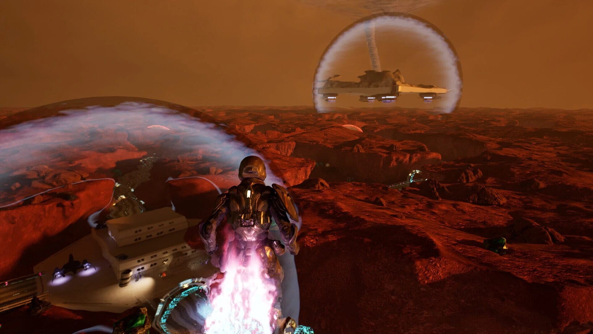 Red Planet Rampart screenshot 1