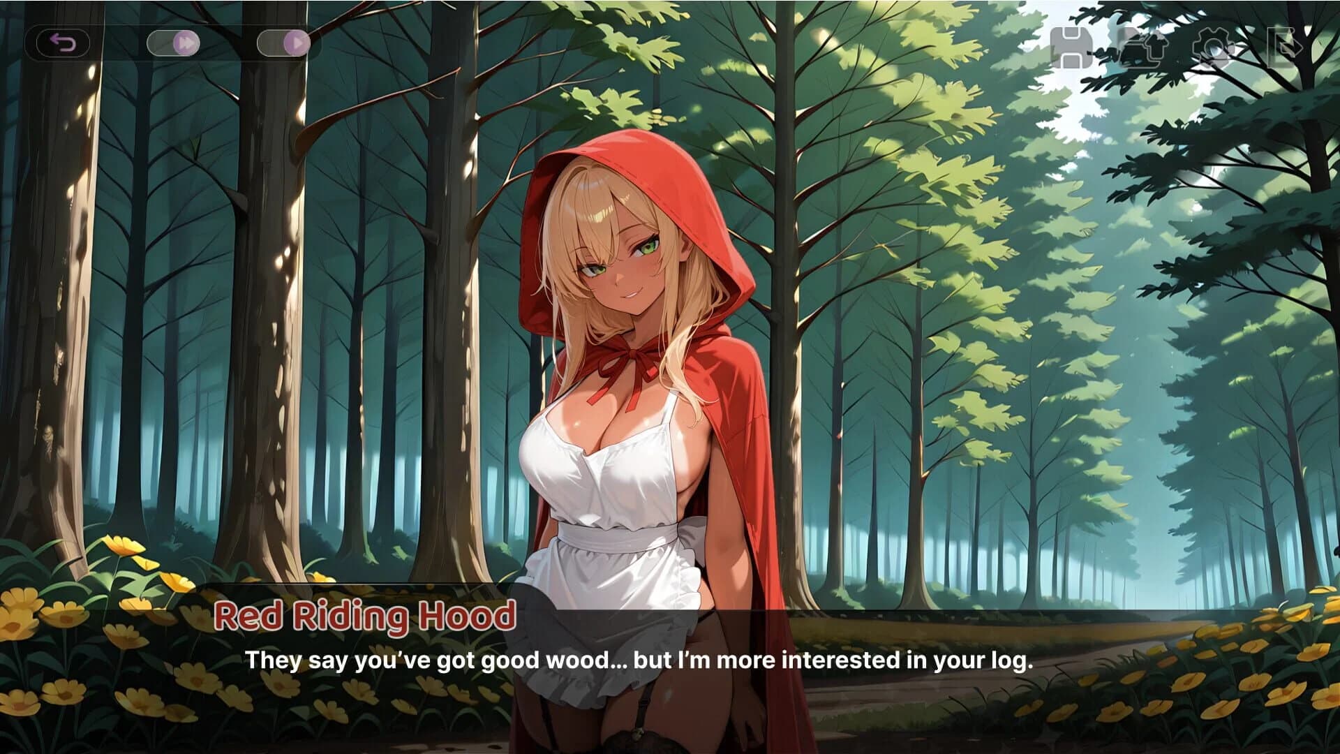 Red Riding Hood on All Fours screenshot 1