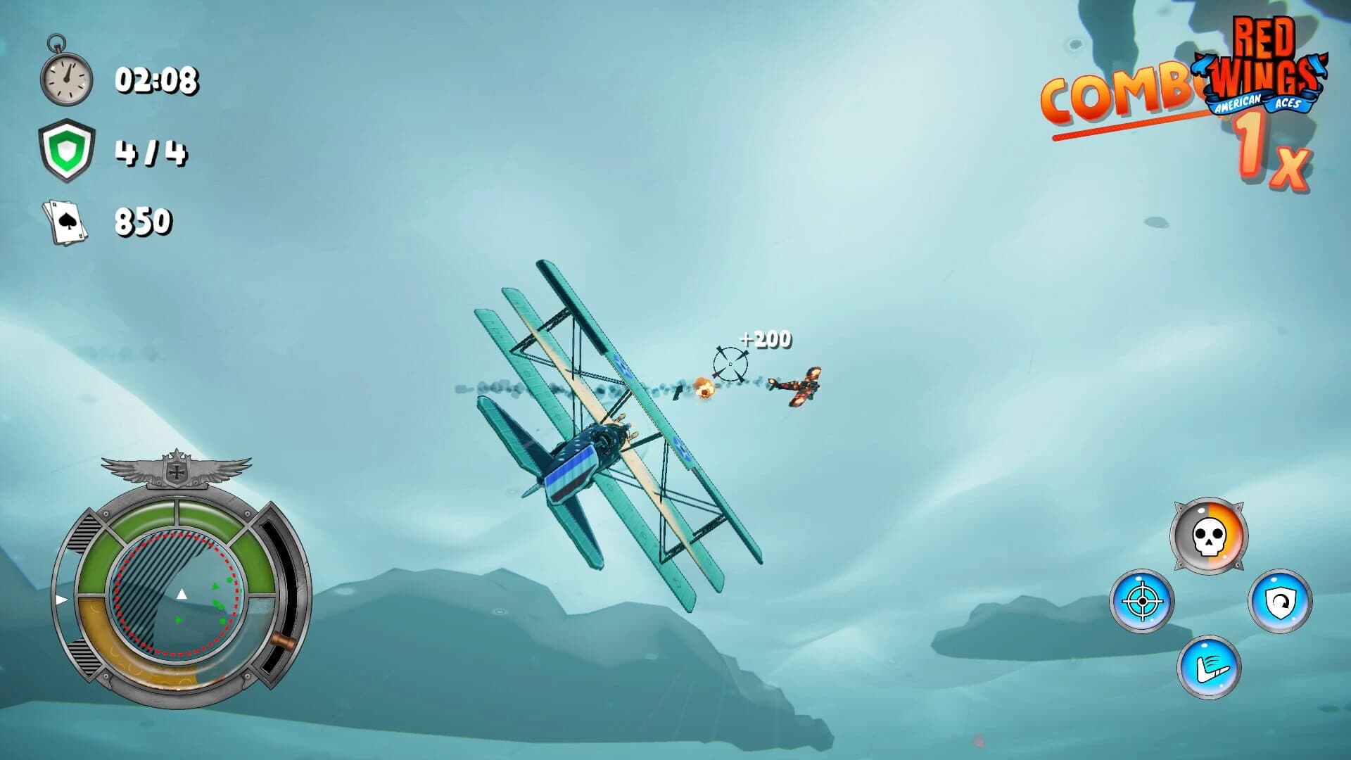 Red Wings: American Aces screenshot 4