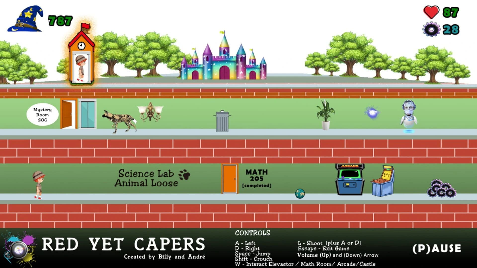 Red Yet Capers: Math vs Mayhem screenshot 1