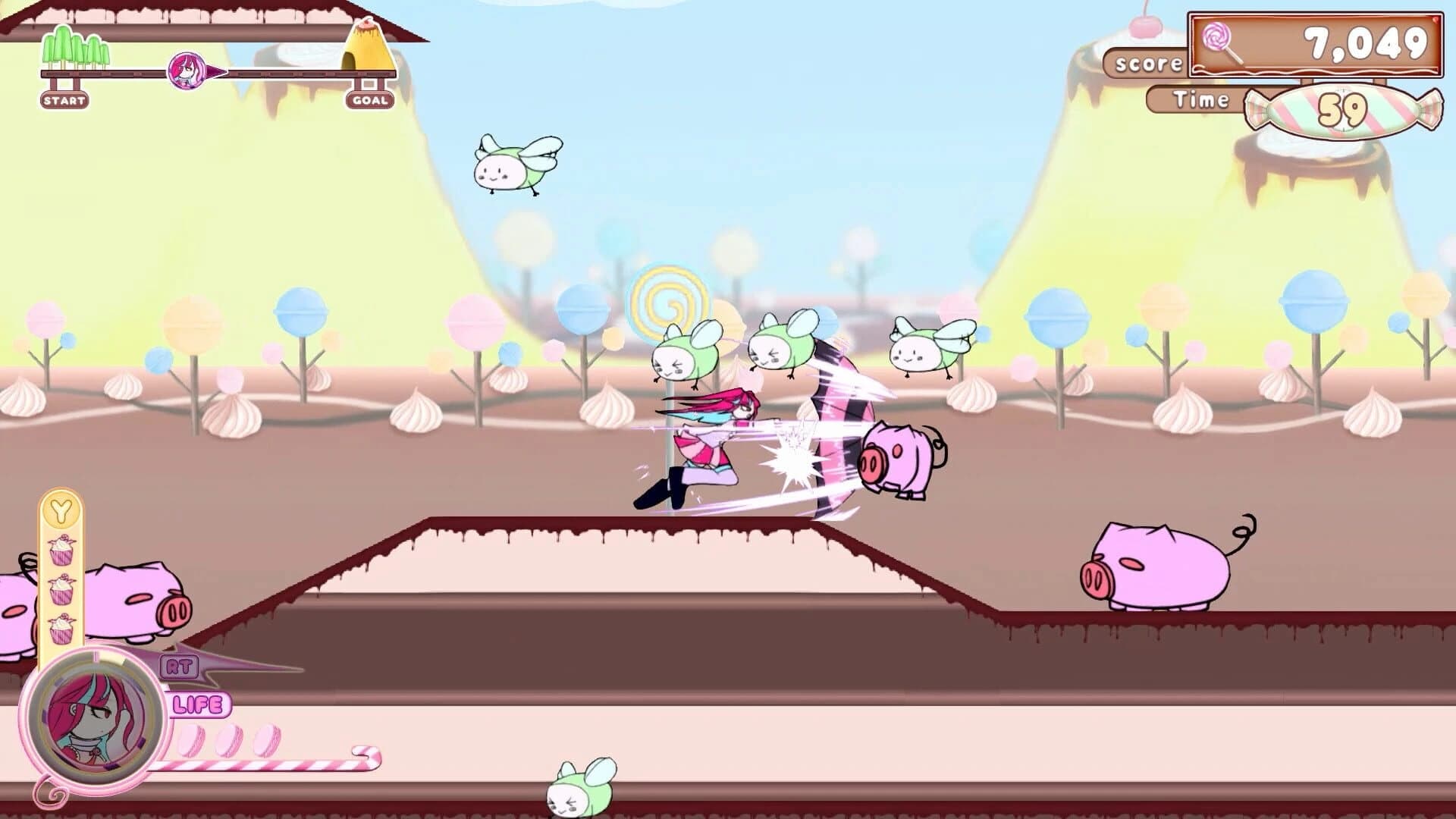 Reilla: Sweets Adventure screenshot 2