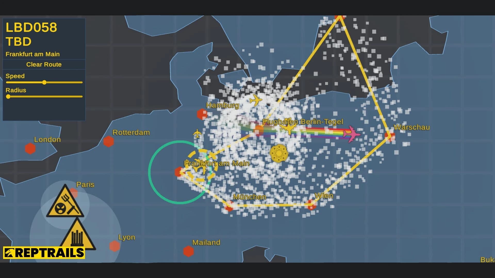 Reptrails screenshot 4