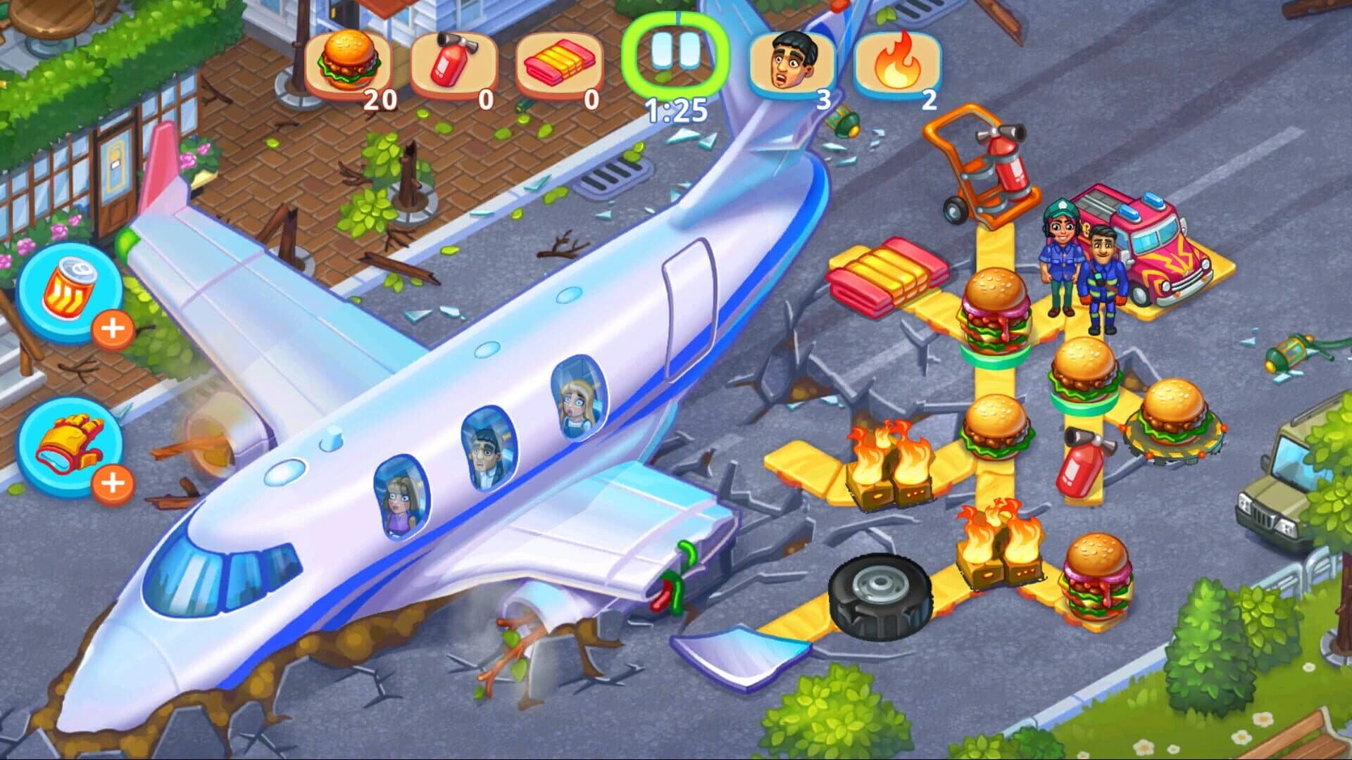 Rescue Dash: Time Management Simulator screenshot 1