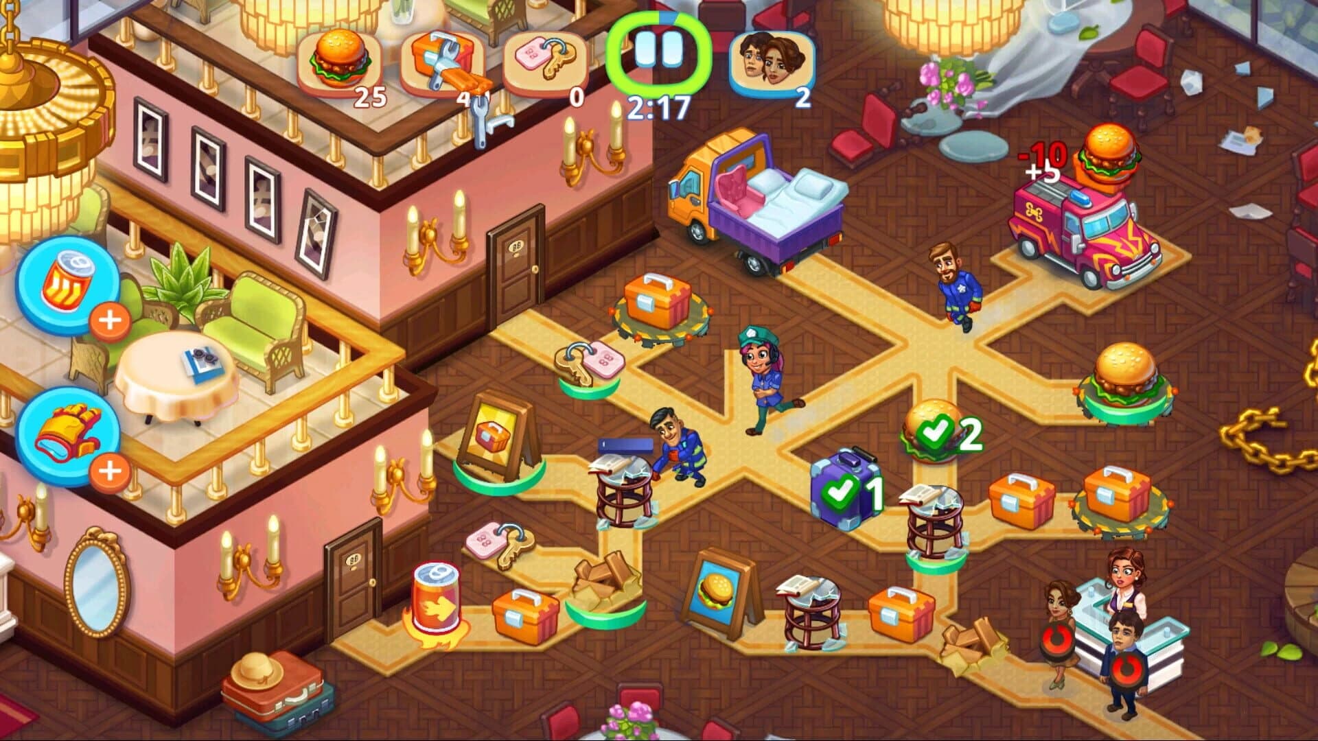 Rescue Dash: Time Management Simulator screenshot 5