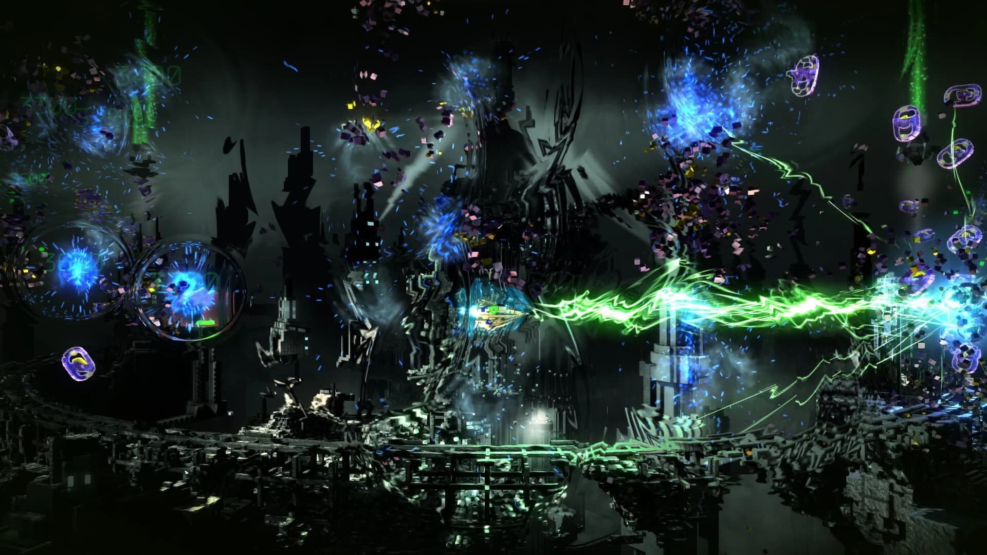 Resogun screenshot 1