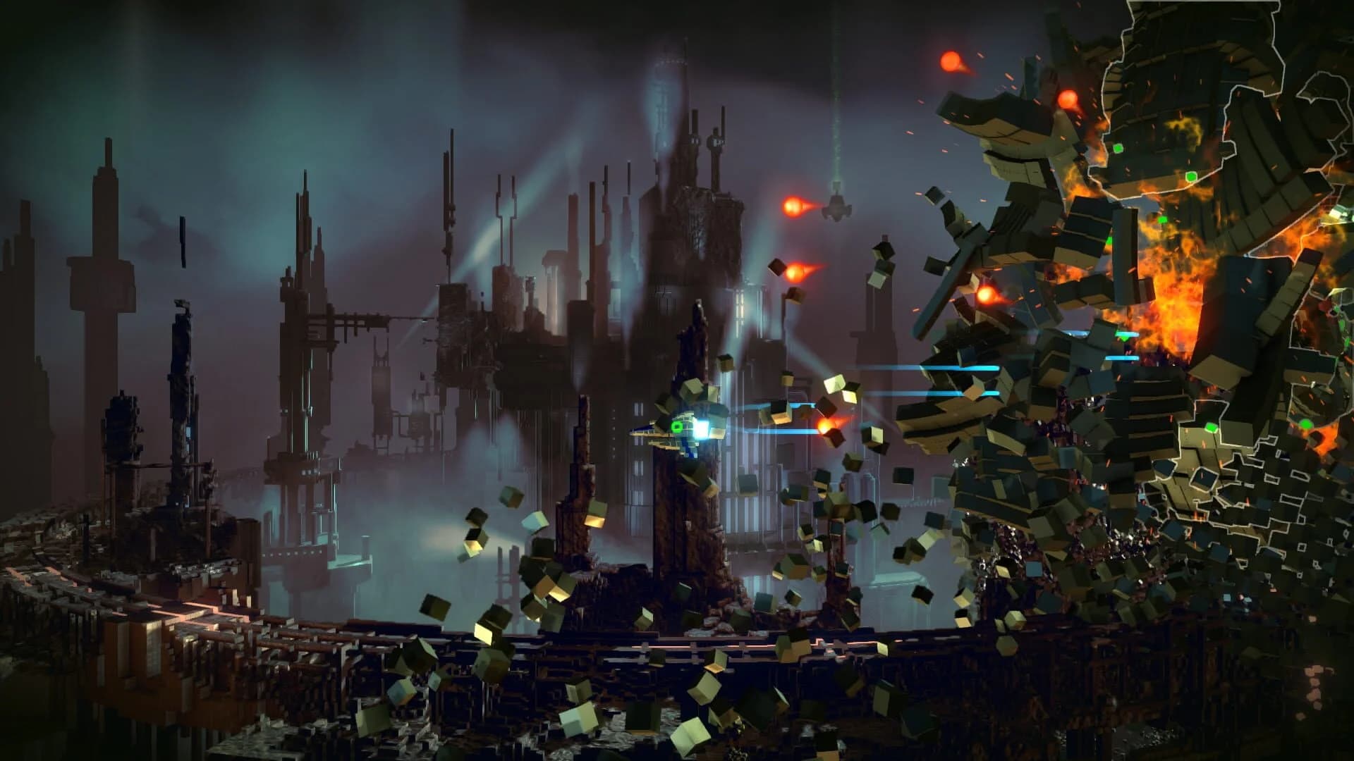 Resogun screenshot 4