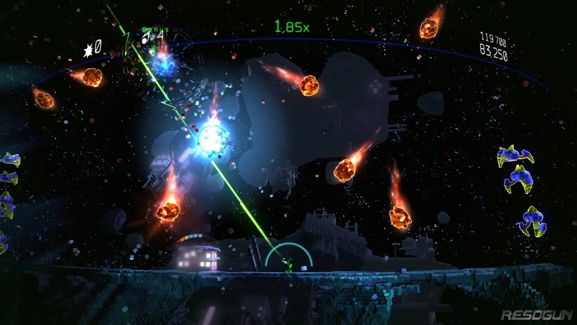 Resogun: Defenders screenshot 5