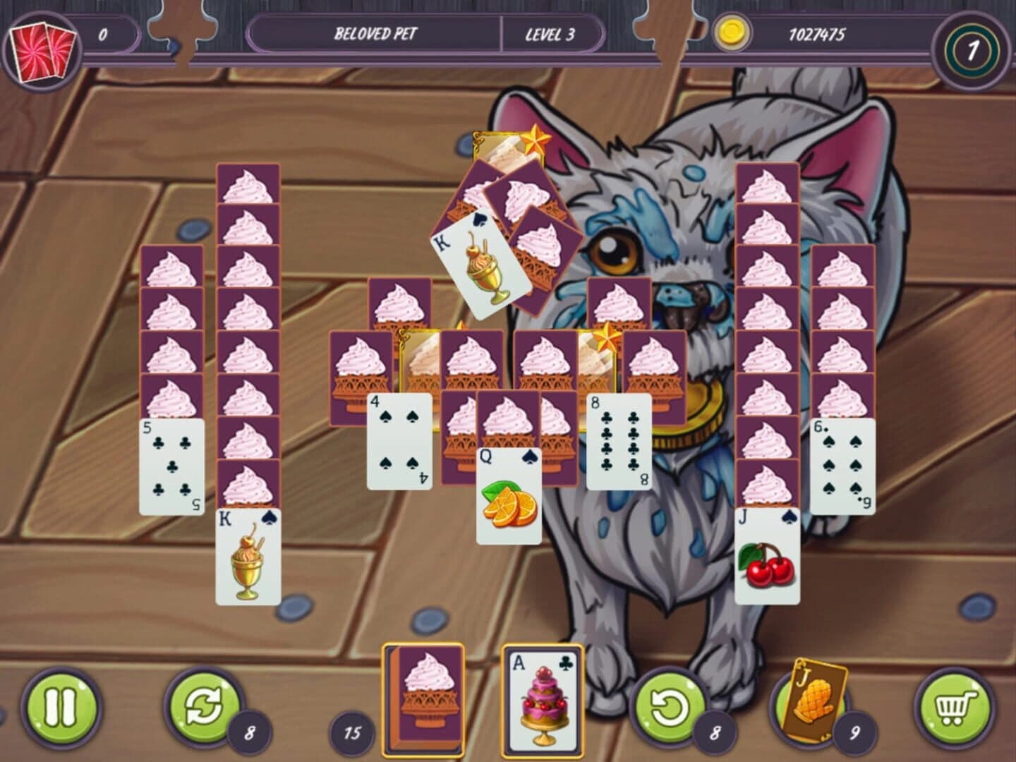 Restaurant Solitaire: Delicious Lunch screenshot 2