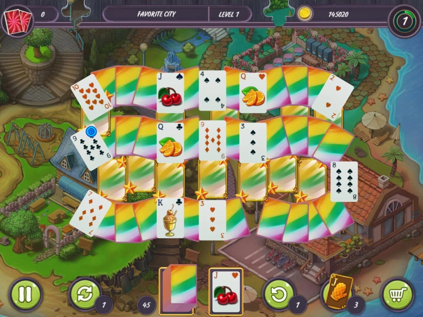 Restaurant Solitaire: Pleasant Dinner screenshot 2