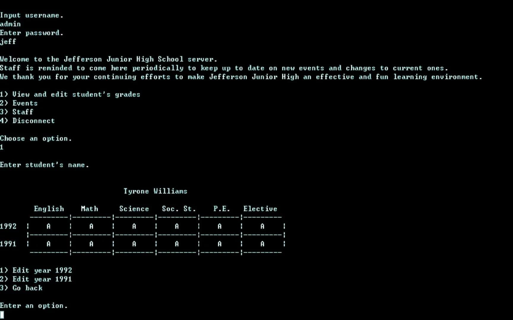 Retro Hacker screenshot 1