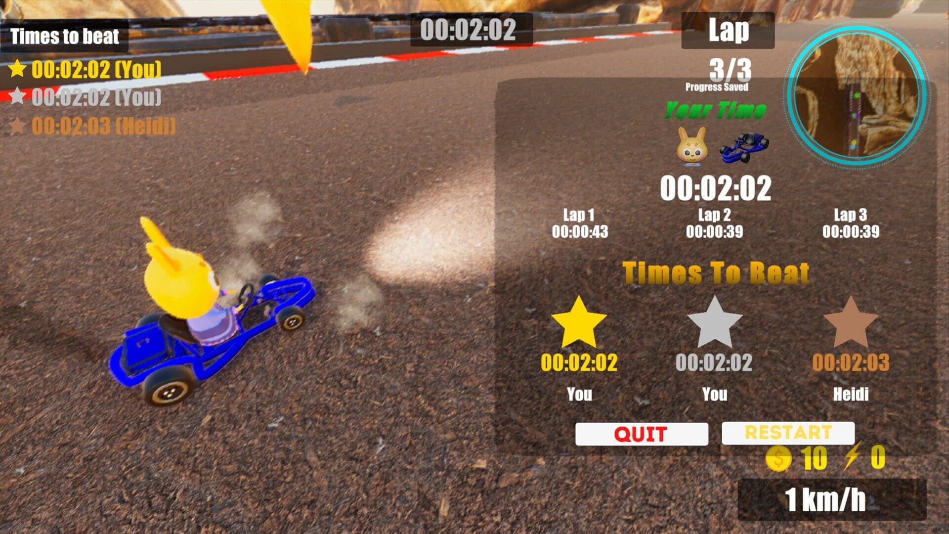 Retro Karting 22 screenshot 2