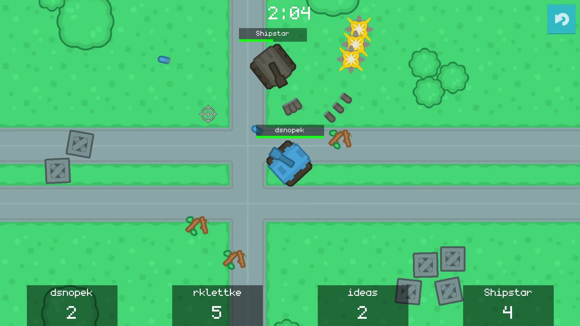 Retro Tank Party screenshot 2