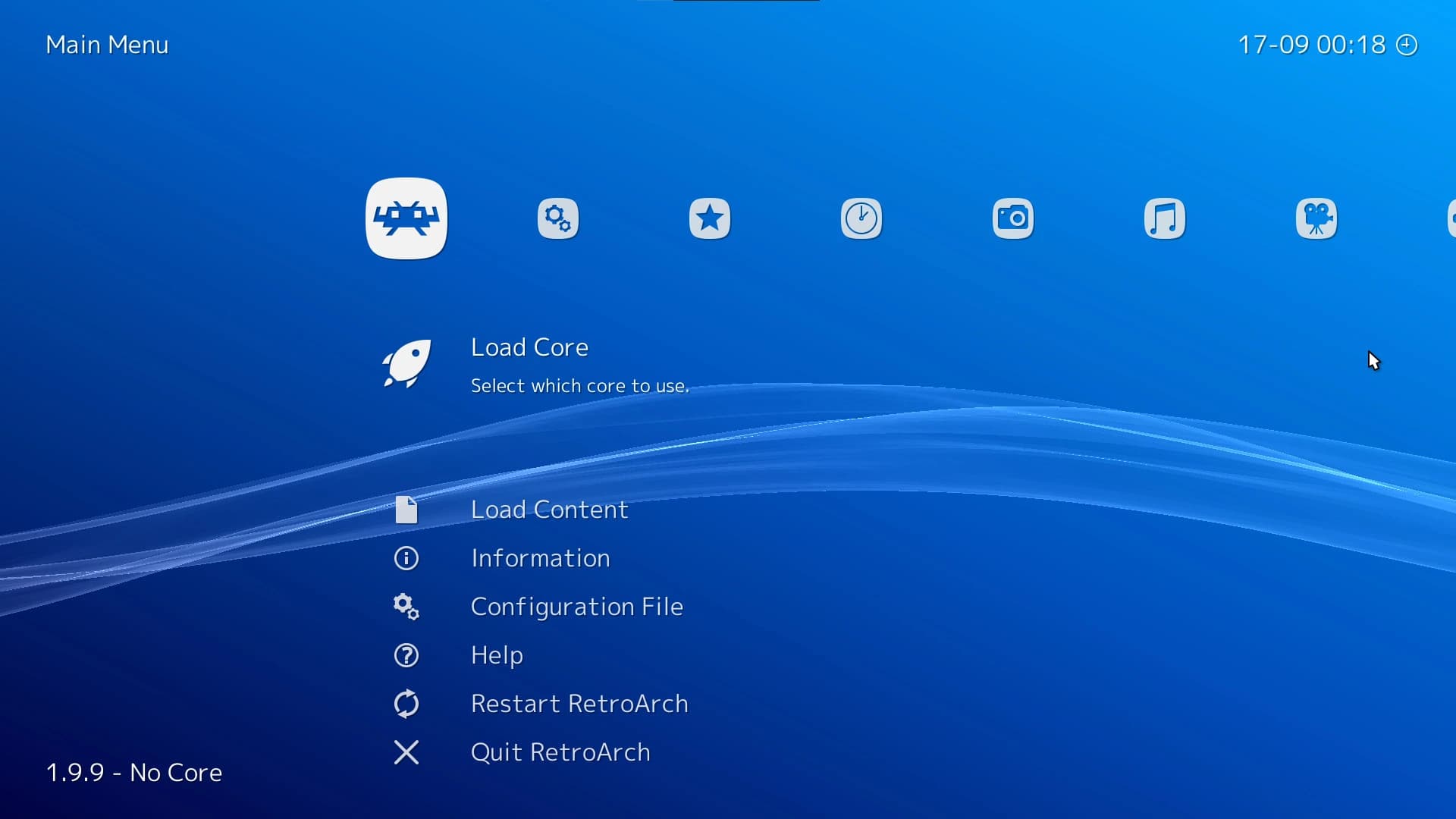 RetroArch screenshot 5