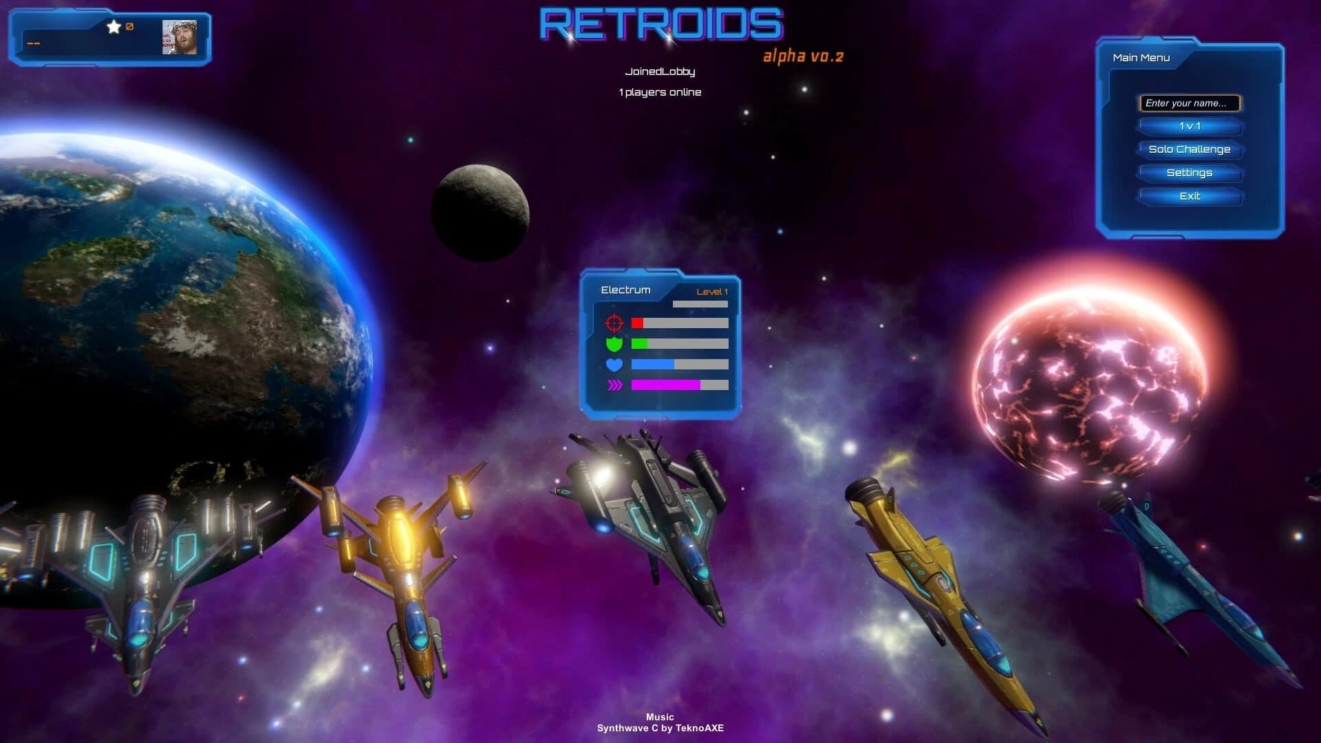 Retroids screenshot 1