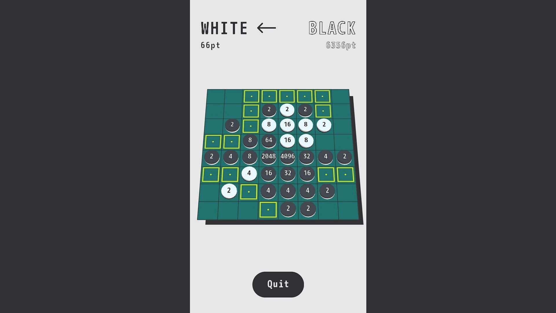 Reversi2048 screenshot 3