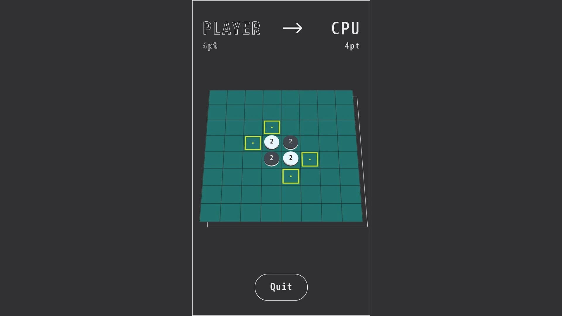 Reversi2048 screenshot 2
