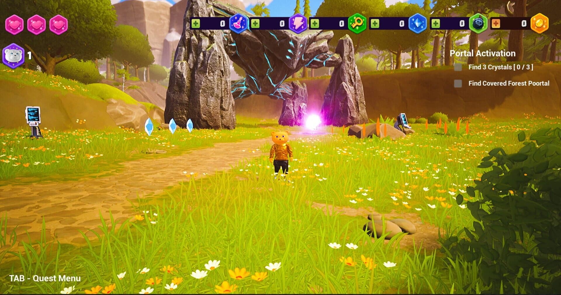 Rich Teddy Adventure screenshot 1