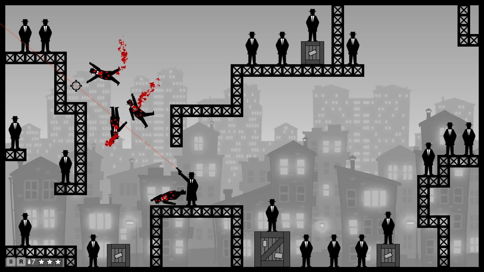 Ricochet Kills: Noir screenshot 1