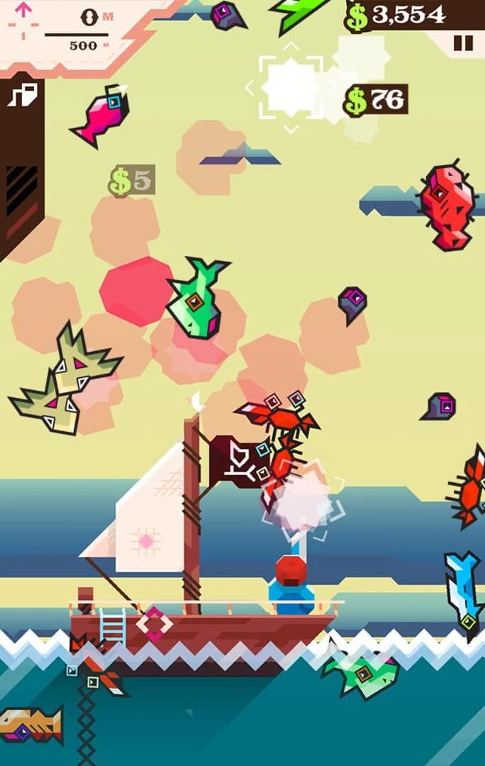 Ridiculous Fishing screenshot 4