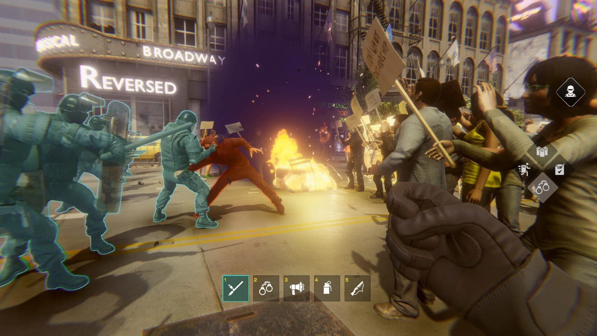 Riot Control Simulator screenshot 4